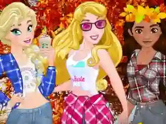 Princess Fall Flannels — безкоштовна онлайн гра