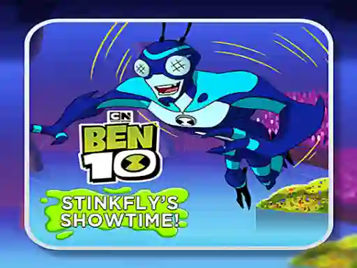 Ben 10 Challenge Stinkfly Showtime! — безкоштовна онлайн гра