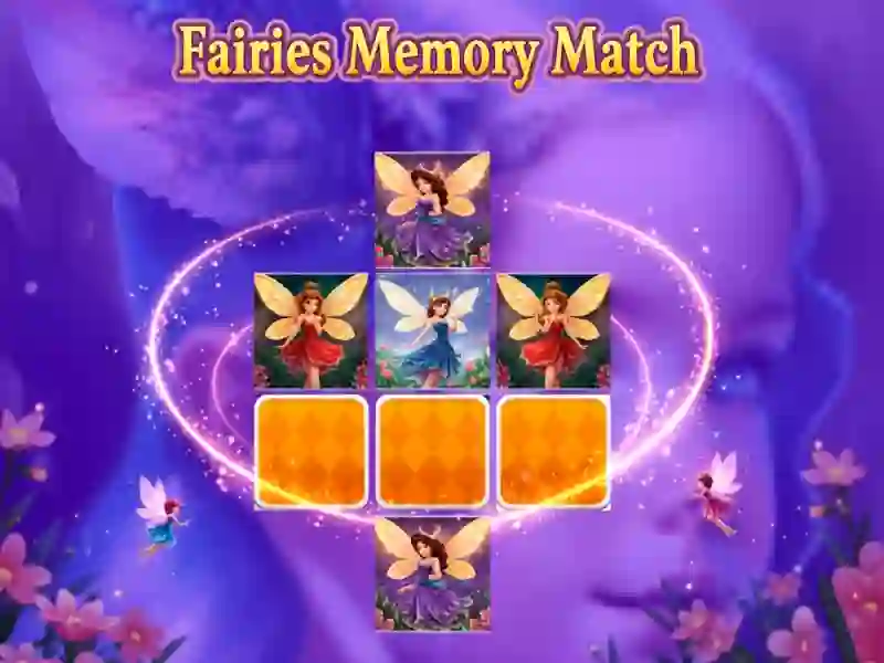 Fairies Memory Match — безкоштовна онлайн гра