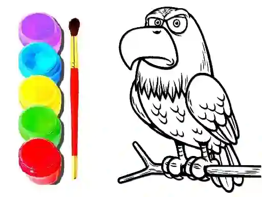 Eagle Coloring Book — безкоштовна онлайн гра