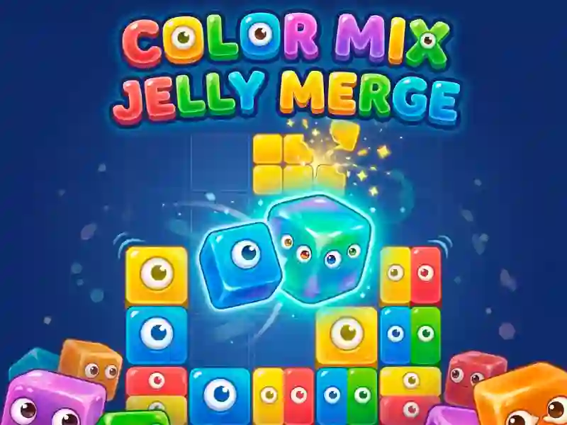 Color Mix - Jelly Merge — безкоштовна онлайн гра
