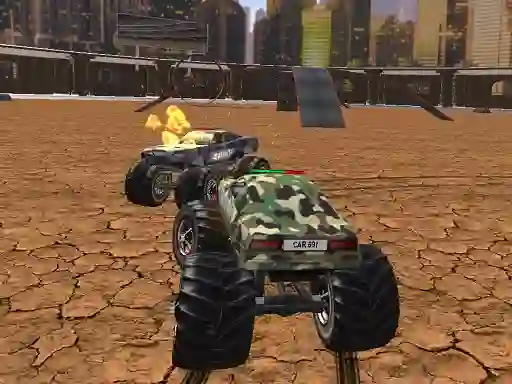 Demolition Monster Truck Army — безкоштовна онлайн гра