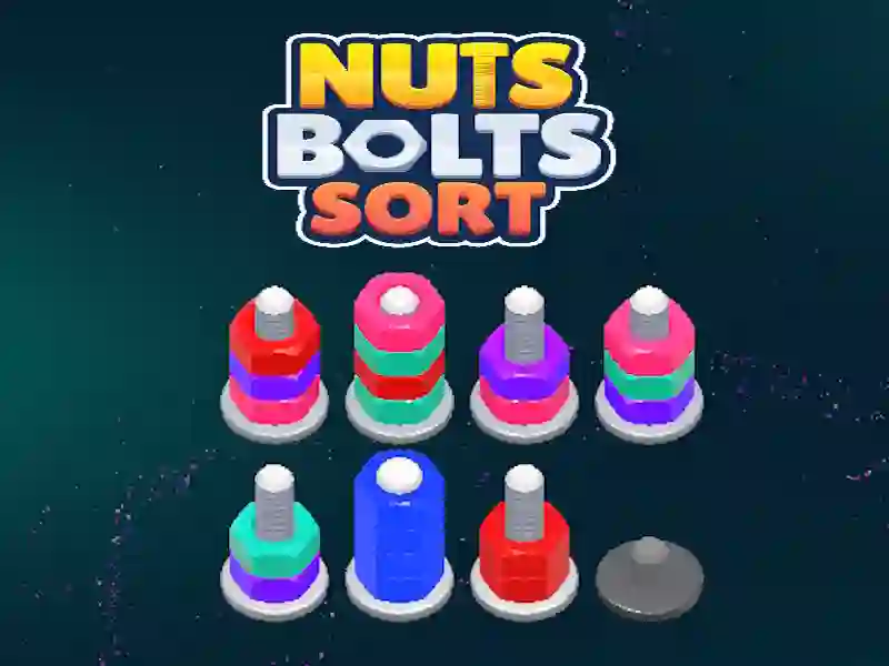 Nuts Bolts Sort — безкоштовна онлайн гра
