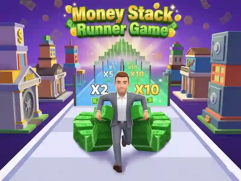 Money Stack Runner Game — безкоштовна онлайн гра