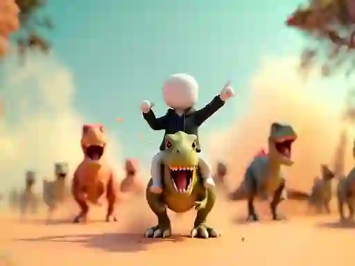 Stickman: Dinosaur arena — безкоштовна онлайн гра