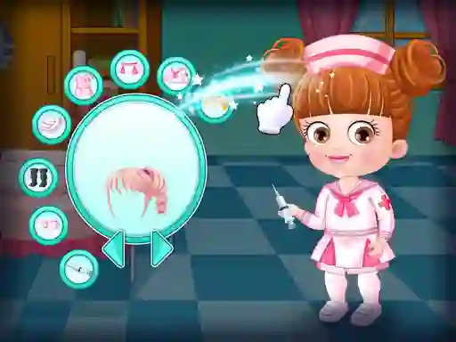 Baby Hazel Doctor Dressup — безкоштовна онлайн гра