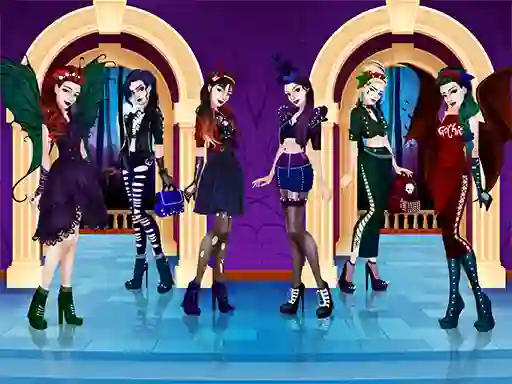 Gothic Dress Up — безкоштовна онлайн гра
