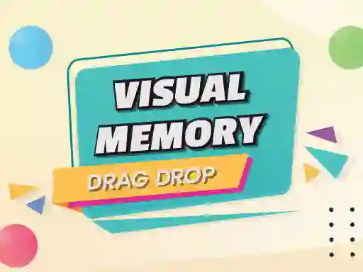 Visual Memory Drag Drop — безкоштовна онлайн гра