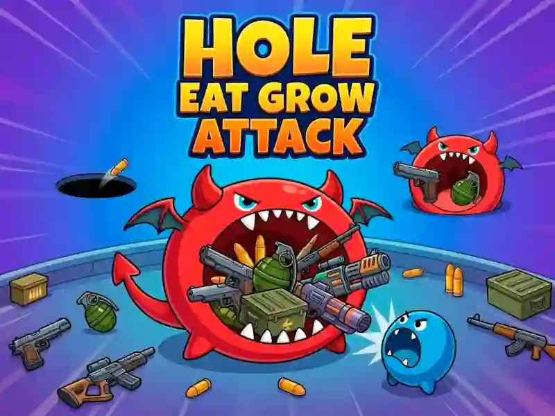 Hole Eat Grow Attack — безкоштовна онлайн гра