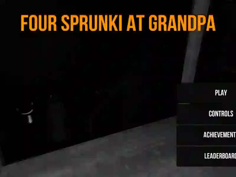 Four Sprunki at Grandpa — безкоштовна онлайн гра