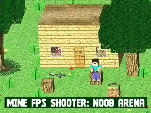 Mine FPS Shooter: Noob Arena — безкоштовна онлайн гра