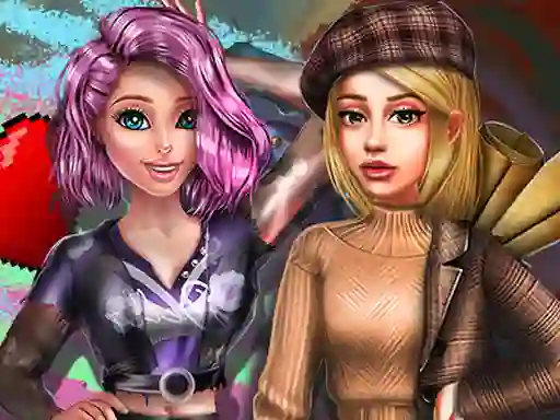 2022 Dark Academia to Egirl Dress up — безкоштовна онлайн гра