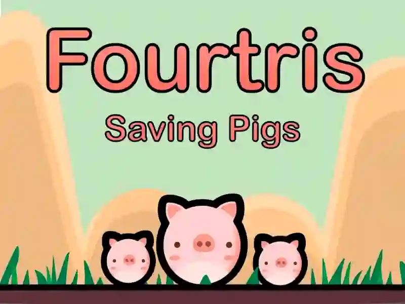 Fourtris Saving Pigs — безкоштовна онлайн гра