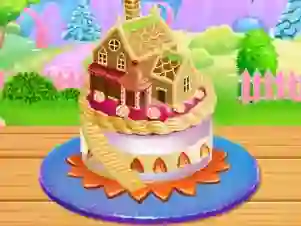 Doll House Cake Cooking — безкоштовна онлайн гра
