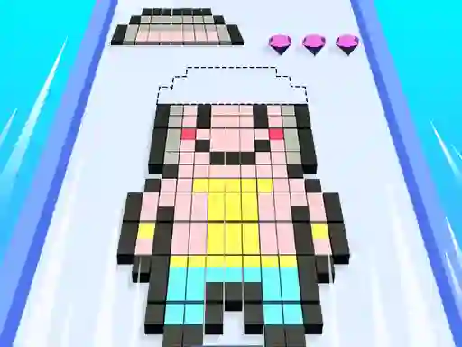 Blocks Stack Rush — безкоштовна онлайн гра