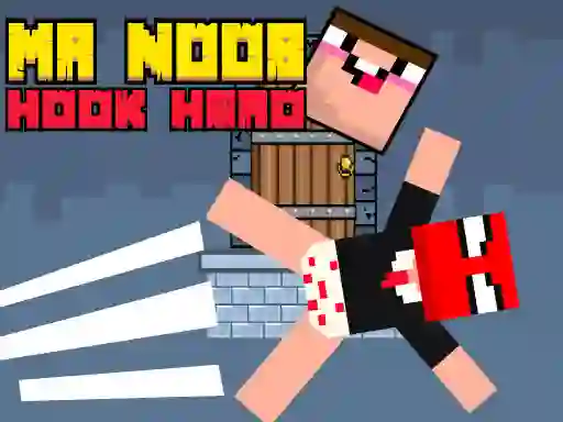 Mr Noob Hook Hero — безкоштовна онлайн гра