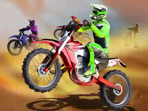 Dirt Bike MotoCross — безкоштовна онлайн гра