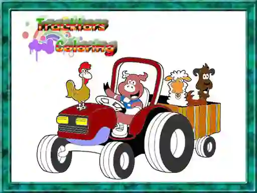 Tractor Coloring Pages — безкоштовна онлайн гра