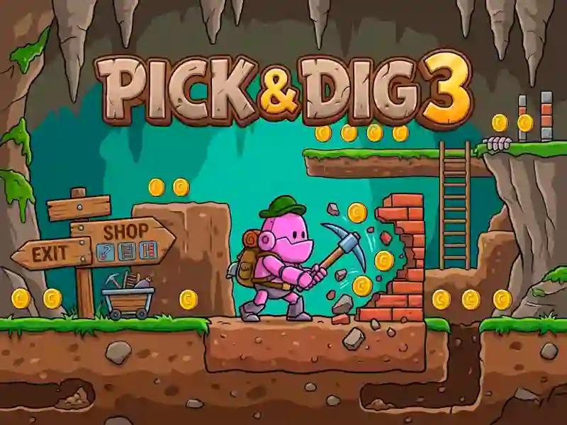 Pick & Dig 3 — безкоштовна онлайн гра