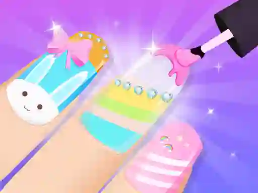 Girls Fun Nail Salon — безкоштовна онлайн гра