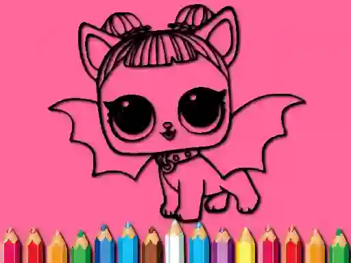 Back To School: Lol Coloring Book — безкоштовна онлайн гра