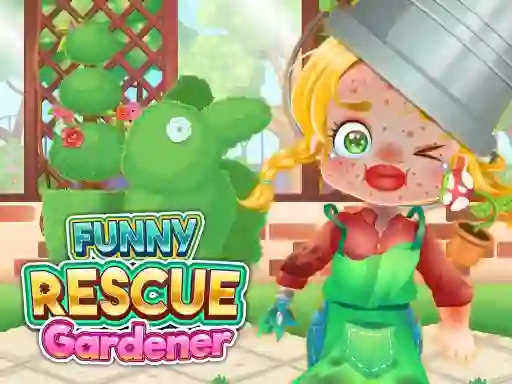 Funny Rescue Gardener — безкоштовна онлайн гра