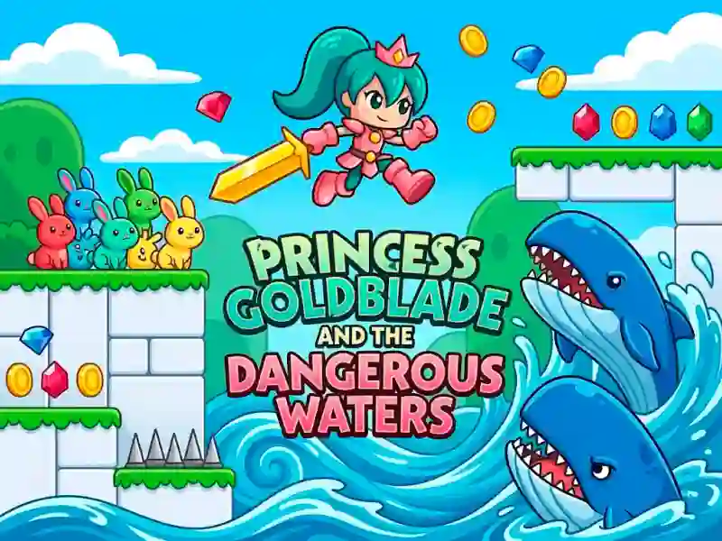 Princess Goldblade and the Dangerous Waters — безкоштовна онлайн гра