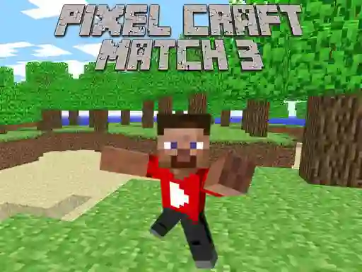 Pixel Craft Match 3 — безкоштовна онлайн гра