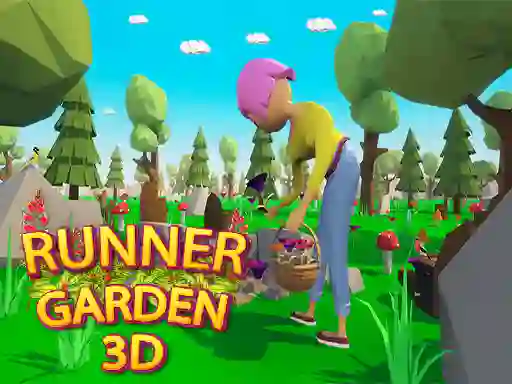 Runner Garden 3d — безкоштовна онлайн гра