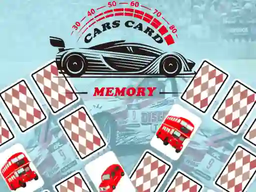 Cars Card Memory — безкоштовна онлайн гра