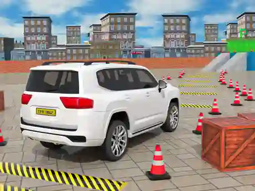 Prado Car Parking Games Sim — безкоштовна онлайн гра