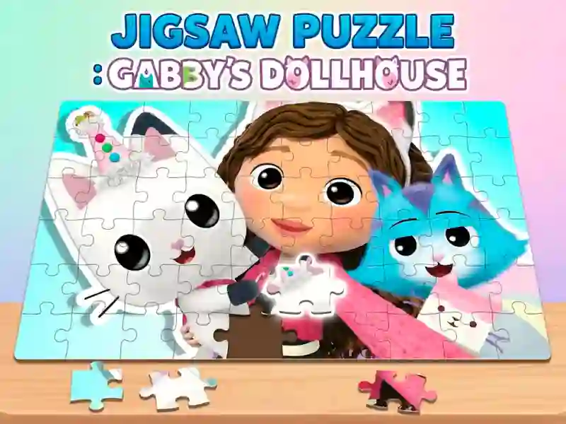 Jigsaw Puzzle: Gabby's Dollhouse — безкоштовна онлайн гра