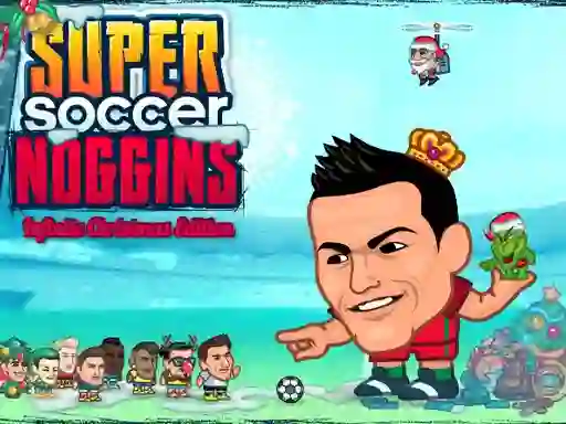 Super Soccer Noggins Xmas Edition — безкоштовна онлайн гра