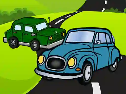 Cartoon Car Jigsaw — безкоштовна онлайн гра