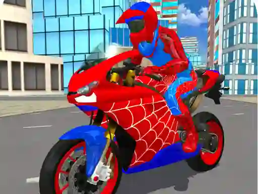 Hero Stunt Spider Bike Simulator 3d 2 — безкоштовна онлайн гра