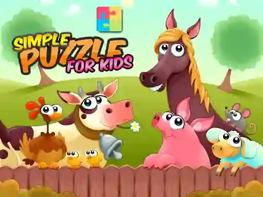 Simple Puzzle For Kids — безкоштовна онлайн гра