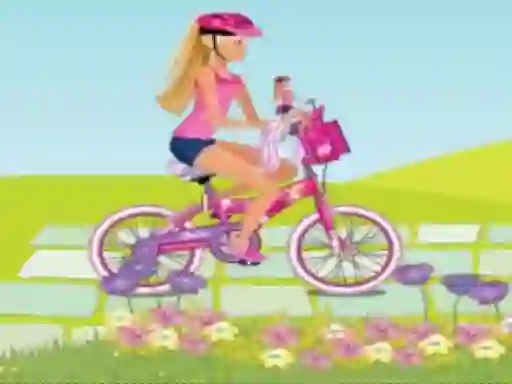 BARBIE RIDES A BIKE — безкоштовна онлайн гра