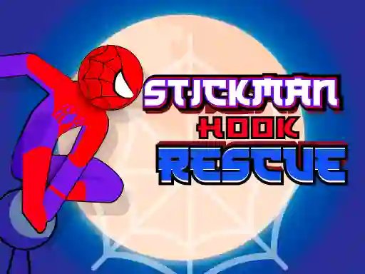 Spiderman Hook Rescue — безкоштовна онлайн гра