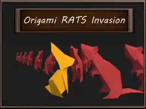Origami Rats Invasion — безкоштовна онлайн гра