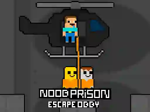 Noob Prison Escape Obby — безкоштовна онлайн гра