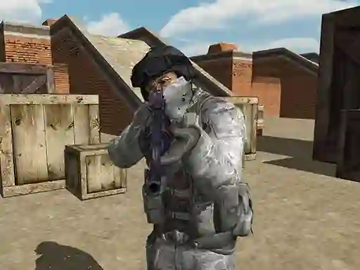 Counter City Strike Commando Action — безкоштовна онлайн гра
