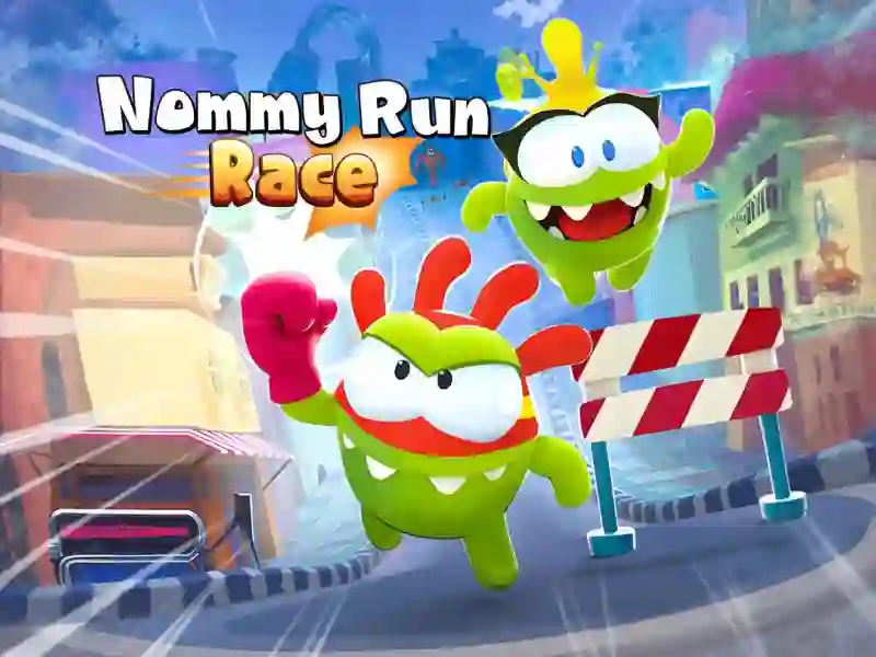 Nommy Run Race — безкоштовна онлайн гра