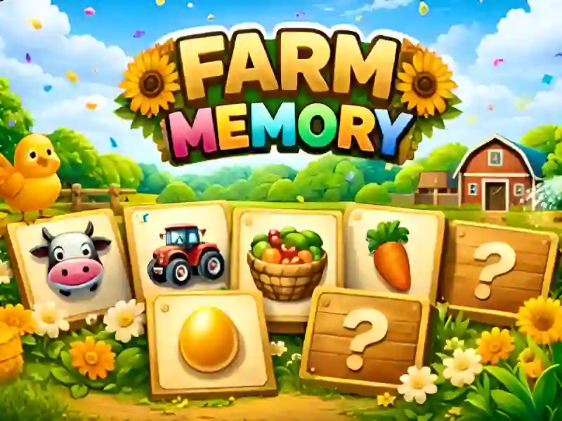 Farm Memory — безкоштовна онлайн гра