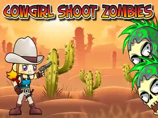 Cowgirl Shoot Zombies — безкоштовна онлайн гра
