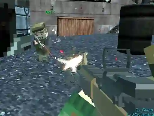 Pixel Gungame Arena Prison Multiplayer — безкоштовна онлайн гра