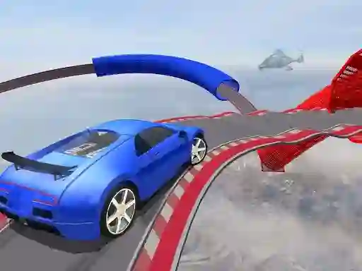 Mega Ramp Stunt Cars — безкоштовна онлайн гра