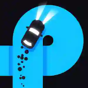 Finger Driver Neon — безкоштовна онлайн гра