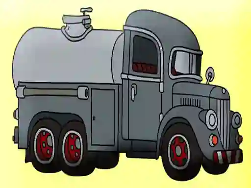 Tank Trucks Coloring — безкоштовна онлайн гра