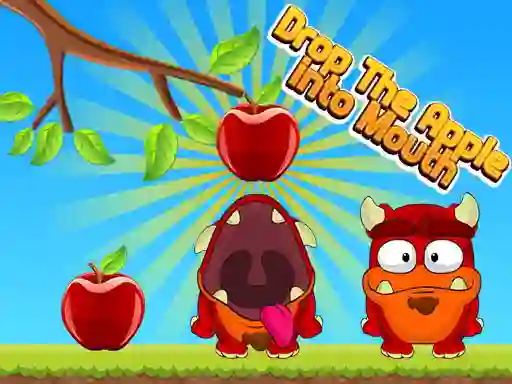 Drop The Apple Into Mouth — безкоштовна онлайн гра
