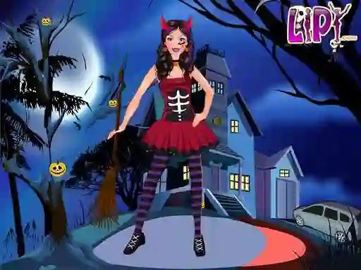 Halloween Doll Party Fashion — безкоштовна онлайн гра